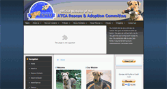 Desktop Screenshot of airedalerescue.net